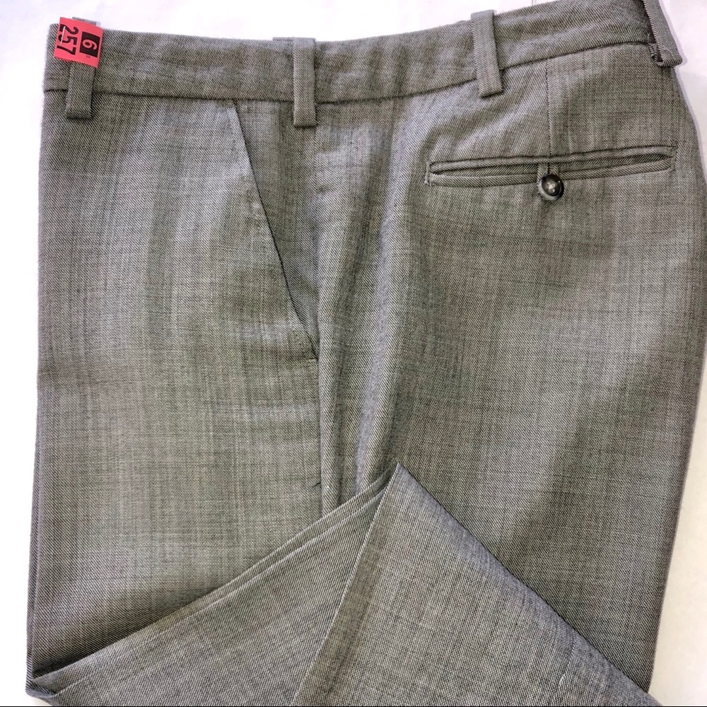 Jack Spade Wool Flat Front Pants Nailhead Pattern. - image 4